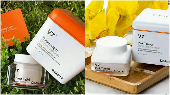 Kem dưỡng V7 của nhà Dr.jart+ “chinh phục” mình như thế nào? 3 kem dưỡng v7