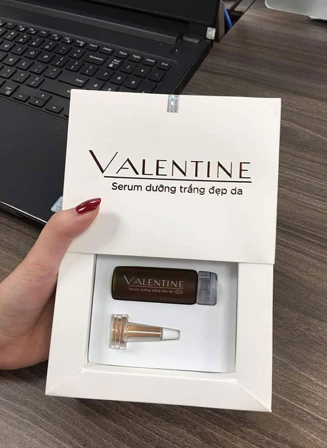 Review serum dưỡng trắng da Valentine – tinh hoa của của giải thưởng Nobel 3 serum dưỡng trắng da valentine