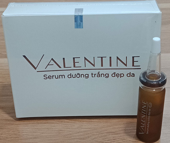 Review serum dưỡng trắng da Valentine – tinh hoa của của giải thưởng Nobel 2 serum dưỡng trắng da valentine