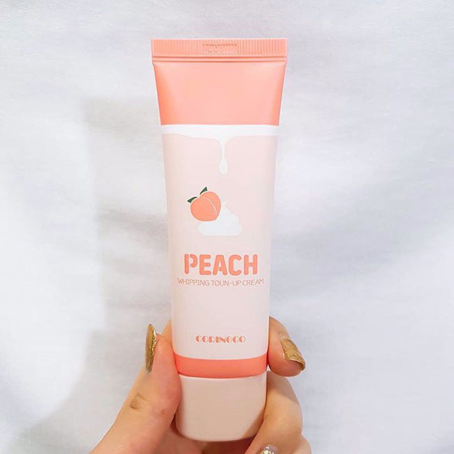 Review kem dưỡng trắng da Coringco Peach Whipping Tone up Cream: trắng sáng, hồng hào, mềm mịn như da em bé 2 kem dưỡng trắng da Coringco Peach Whipping Tone up Cream