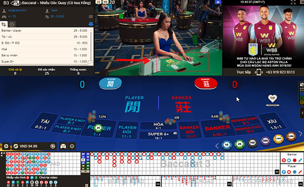 Hướng dẫn cách chơi Baccarat online tại Casino trực tuyến 3 cách chơi Baccarat online