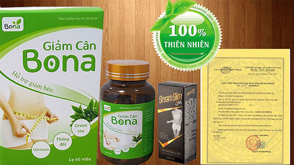 Giảm cân bona là gì? Có thực sự hiệu quả? 3 giảm cân bona