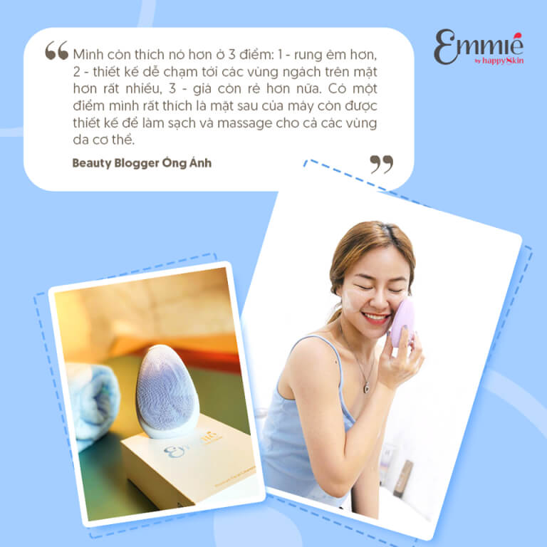 Thương hiệu Emmié by Happy Skin và dòng sữa rửa mặt emmie 23 Thương hiệu Emmié by Happy Skin và dòng sữa rửa mặt emmie