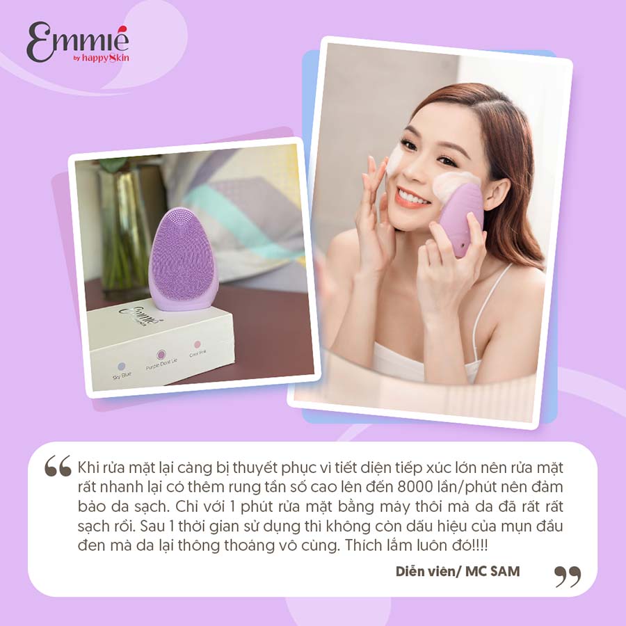 Thương hiệu Emmié by Happy Skin và dòng sữa rửa mặt emmie 21 Thương hiệu Emmié by Happy Skin và dòng sữa rửa mặt emmie