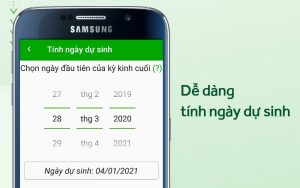 Top 5 phần mềm tính ngày dự sinh chuẩn xác nhất