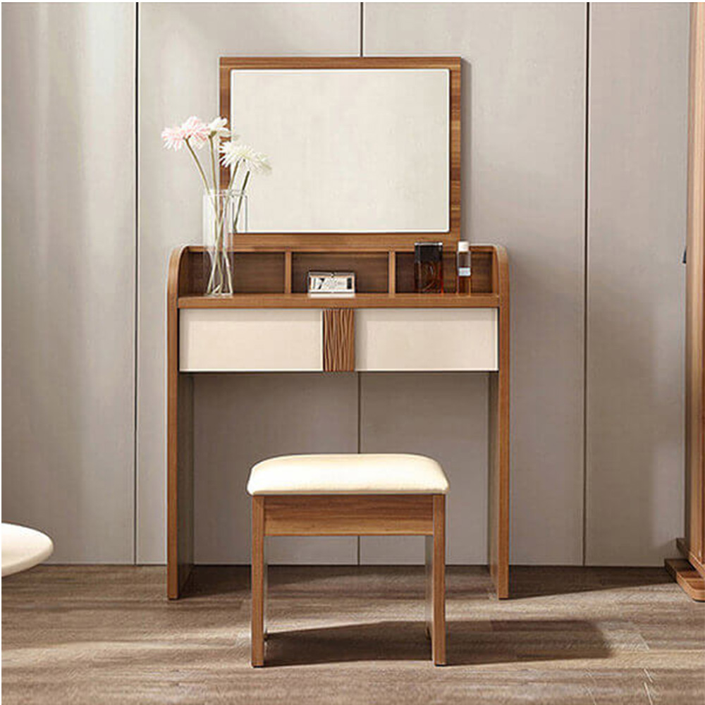 Mách bạn địa chỉ mua bàn trang điểm gỗ công nghiệp chất lượng? 3 Bàn gỗ công nghiệp có vẻ đẹp hiện đại