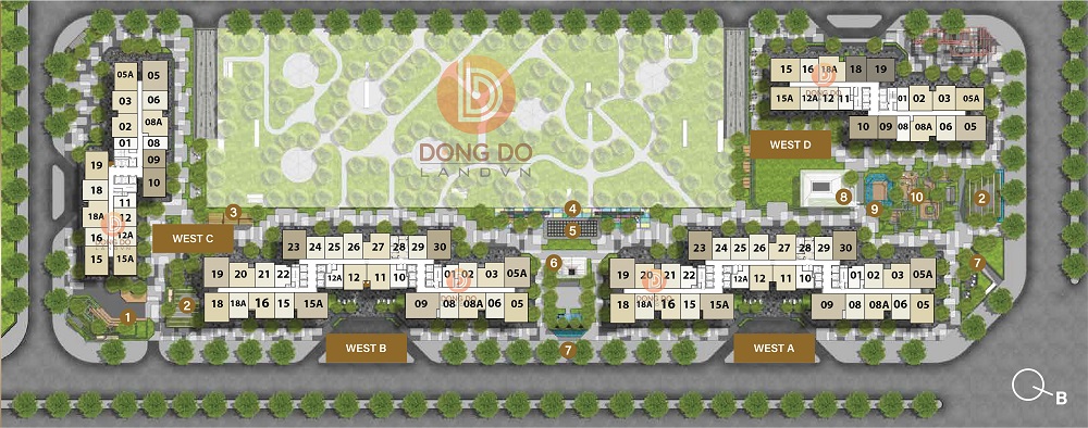 Khu căn hộ Masteri West Heights Hà Nội - VIÊN KIM CƯƠNG CHUẨN QUỐC TẾ