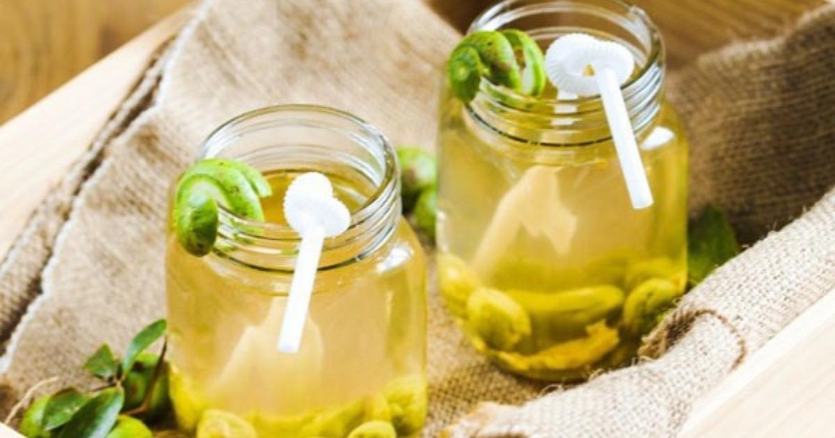 Hướng dẫn làm Nước sấu ngâm gừng mát lạnh từ Ghiền mua