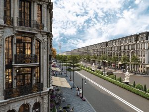 Noble Palace Tây Thăng Long – Dấu ấn shophouse cao cấp trên trục Hoàng Quốc Việt kéo dài