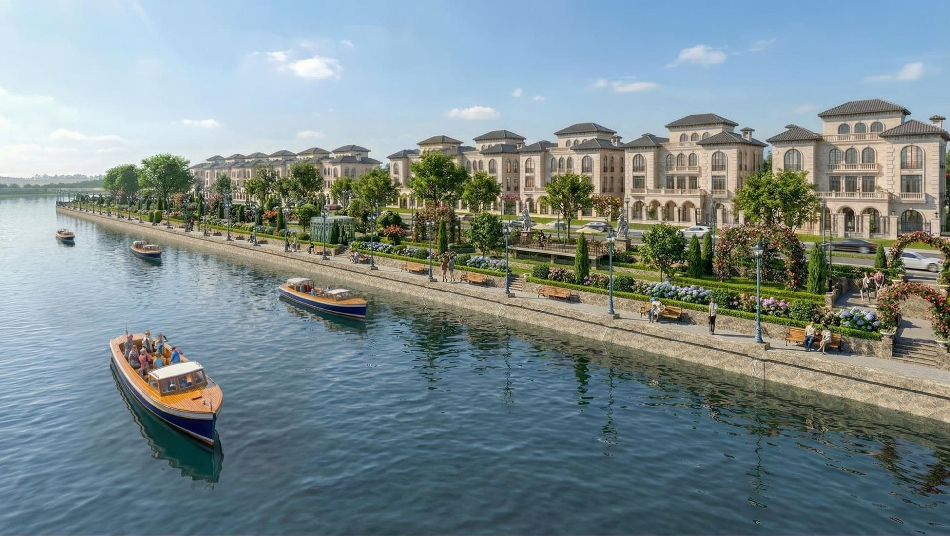 Hà Nội chính thức phê duyệt đầu tư dự án Noble Rivera chạy dọc 11km ven sông, có gần 2.000 biệt thự cho giới tài phiệt với diện tích thuộc hàng “khủng”