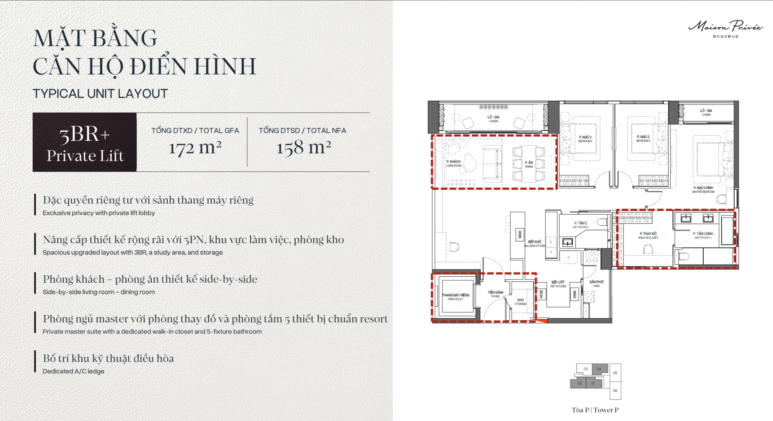 Cập nhật Quỹ căn, Giá bán và tiến độ thanh toán Maison Privée CapitaLand